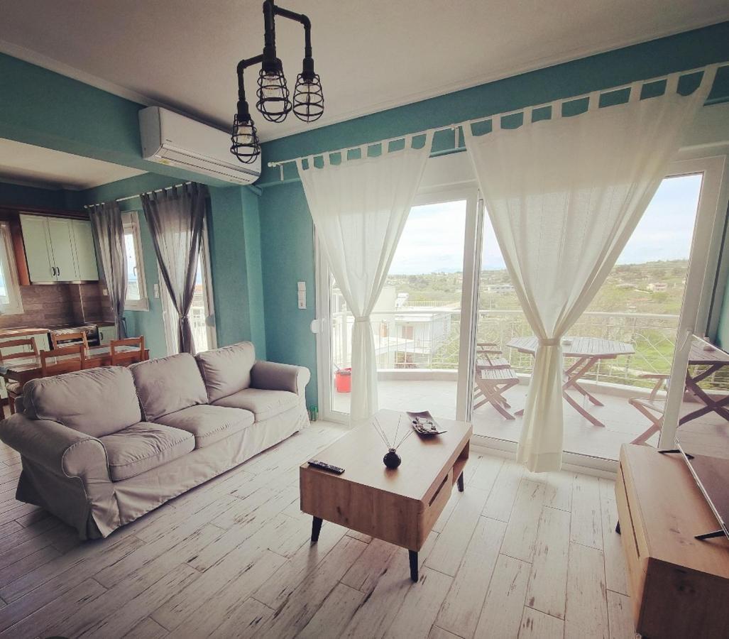Tararas Apartments เนอา มิคานิโอนา ภายนอก รูปภาพ