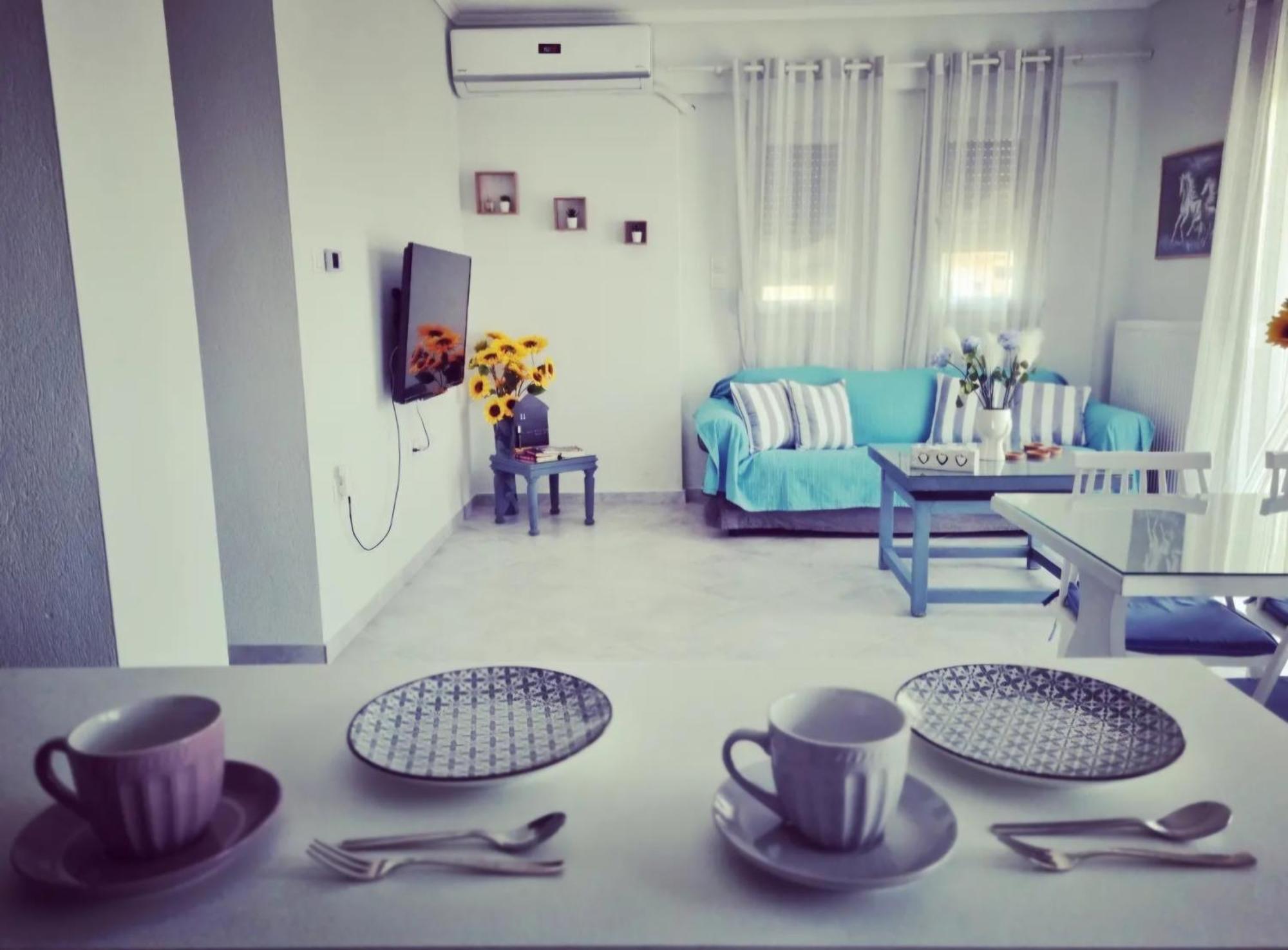 Tararas Apartments เนอา มิคานิโอนา ภายนอก รูปภาพ